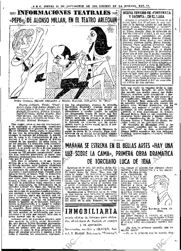 ABC MADRID 25-09-1969 página 77