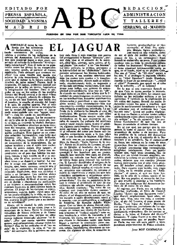 ABC MADRID 26-09-1969 página 3