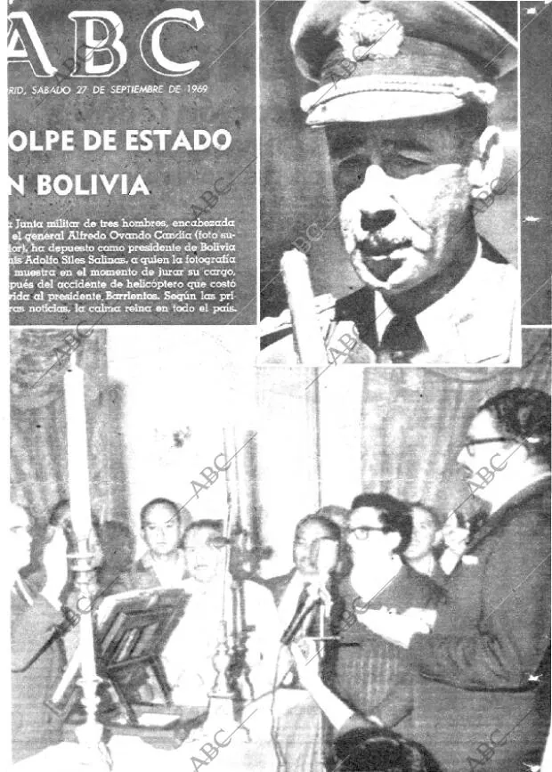 ABC MADRID 27-09-1969 página 1