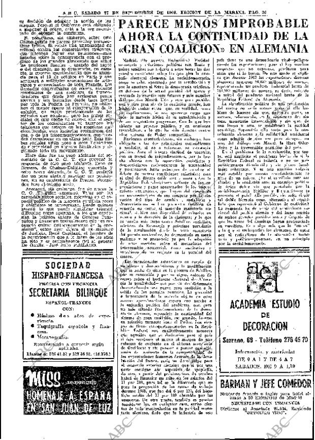 ABC MADRID 27-09-1969 página 36