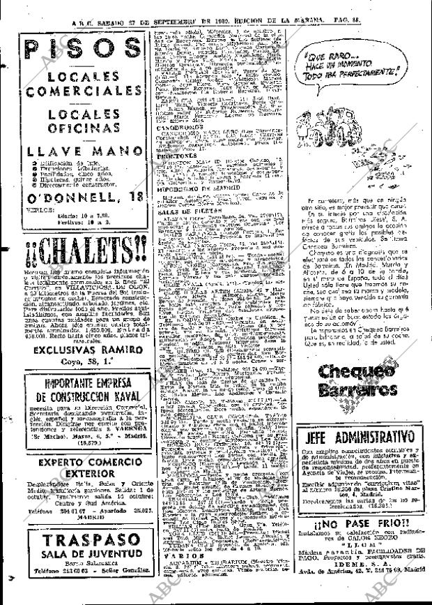 ABC MADRID 27-09-1969 página 88