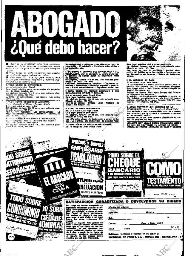 ABC MADRID 28-09-1969 página 116