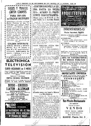 ABC MADRID 28-09-1969 página 20