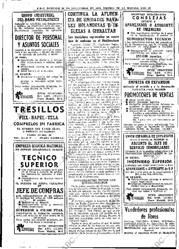ABC MADRID 28-09-1969 página 28