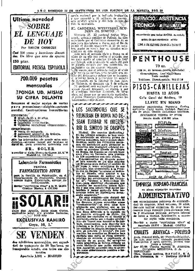 ABC MADRID 28-09-1969 página 30