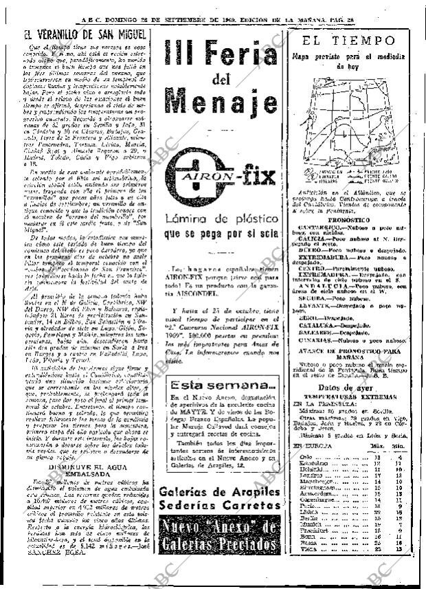 ABC MADRID 28-09-1969 página 38