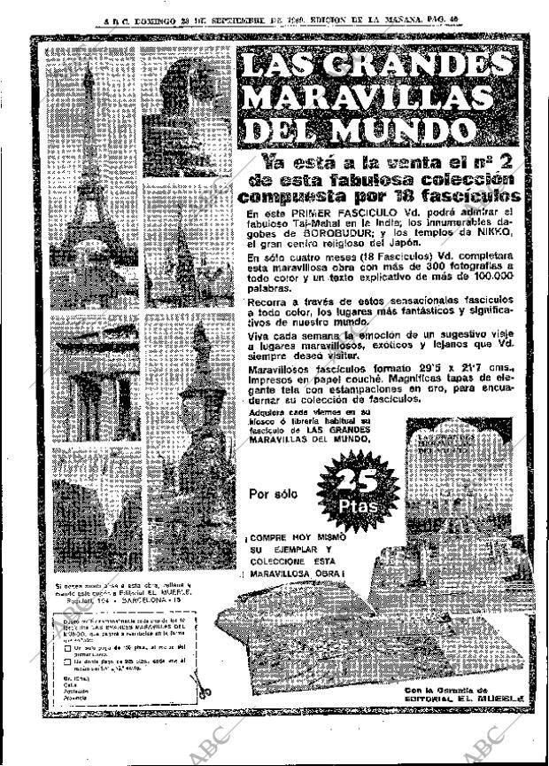 ABC MADRID 28-09-1969 página 40