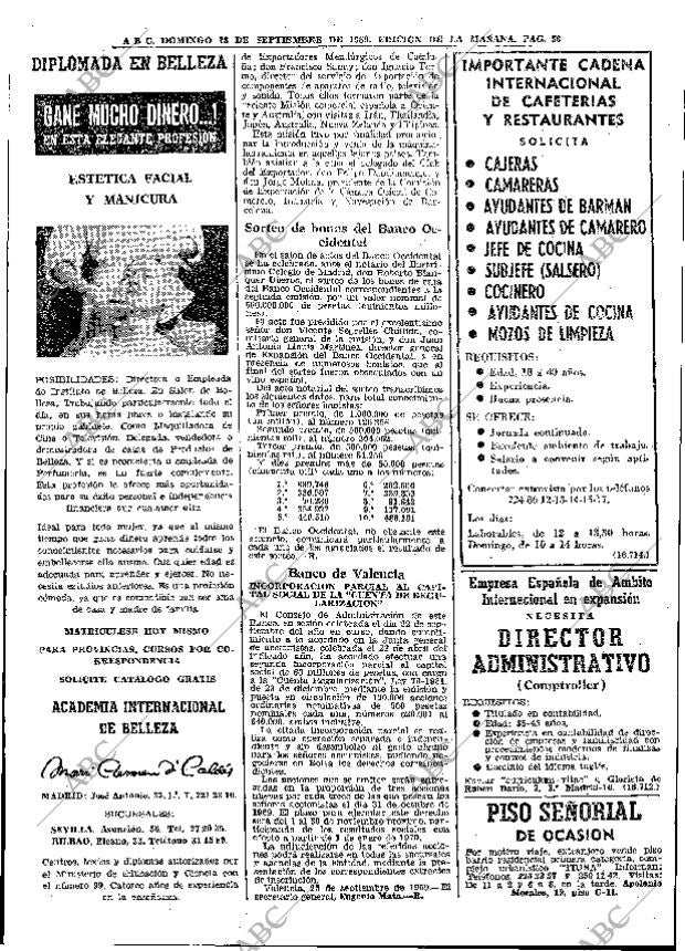 ABC MADRID 28-09-1969 página 58