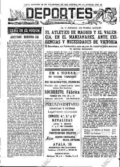 ABC MADRID 28-09-1969
