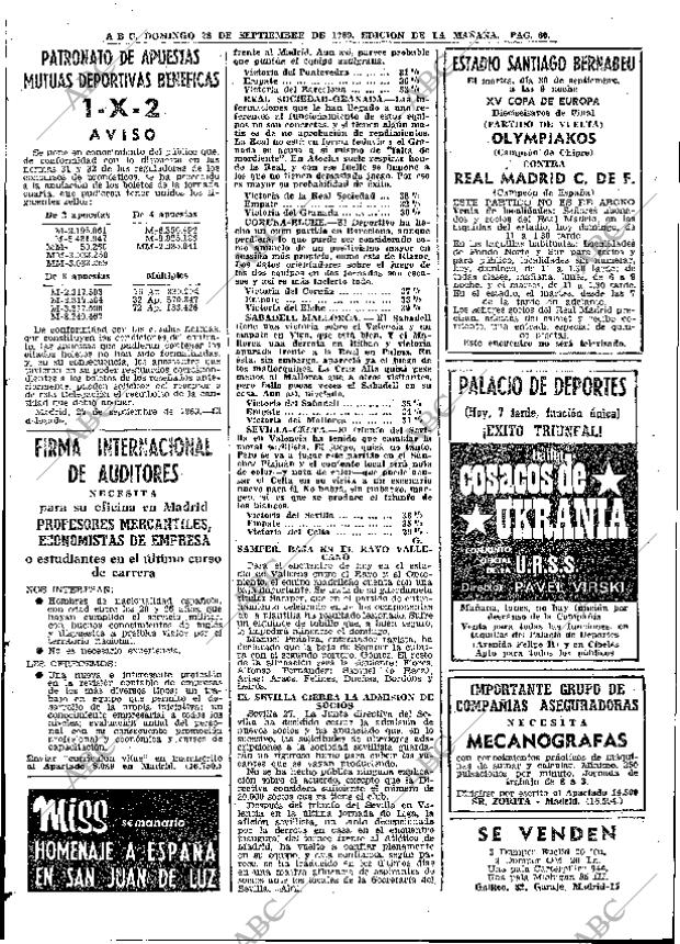 ABC MADRID 28-09-1969 página 60