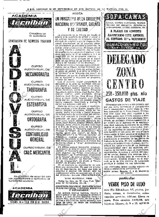 ABC MADRID 28-09-1969 página 66