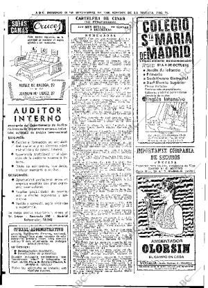 ABC MADRID 28-09-1969 página 74