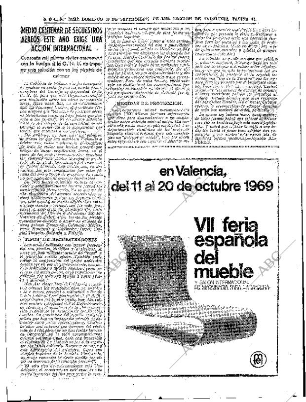 ABC SEVILLA 28-09-1969 página 41