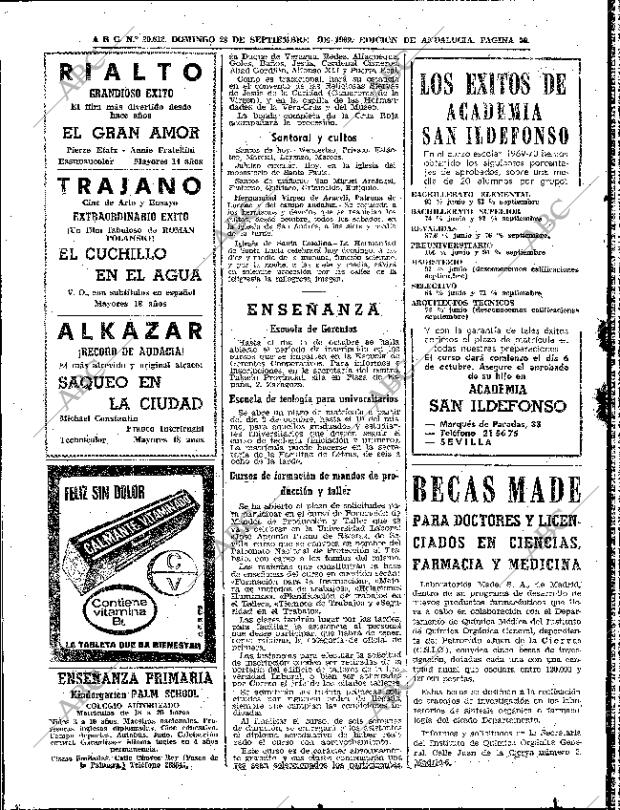 ABC SEVILLA 28-09-1969 página 50