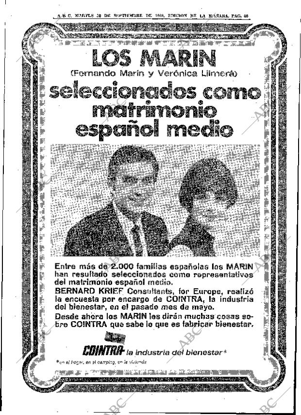 ABC MADRID 30-09-1969 página 40