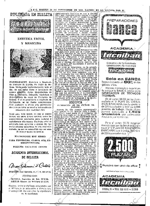 ABC MADRID 30-09-1969 página 44