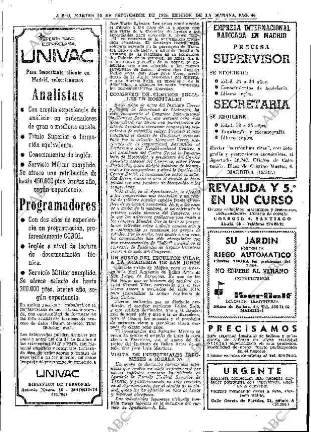 ABC MADRID 30-09-1969 página 46