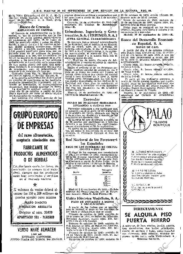 ABC MADRID 30-09-1969 página 60