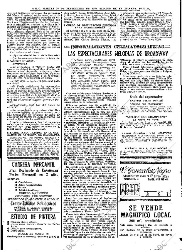 ABC MADRID 30-09-1969 página 81