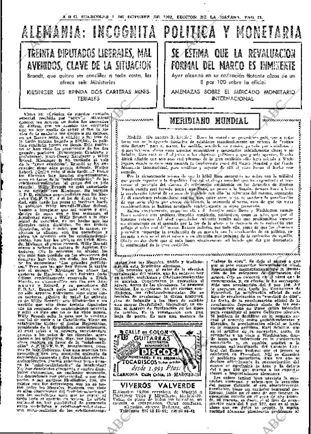 ABC MADRID 01-10-1969 página 21