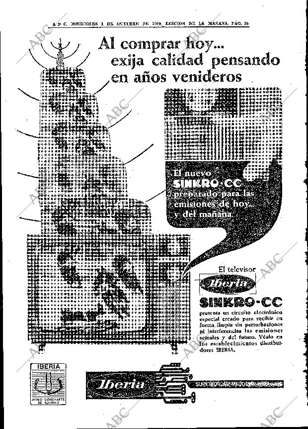 ABC MADRID 01-10-1969 página 34