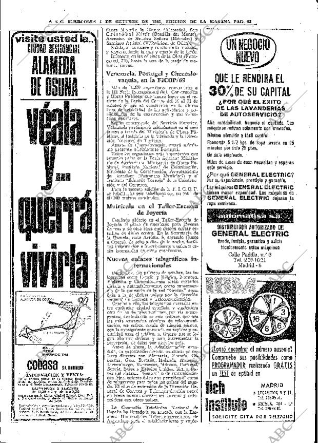 ABC MADRID 01-10-1969 página 48