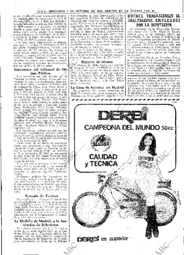 ABC MADRID 01-10-1969 página 49