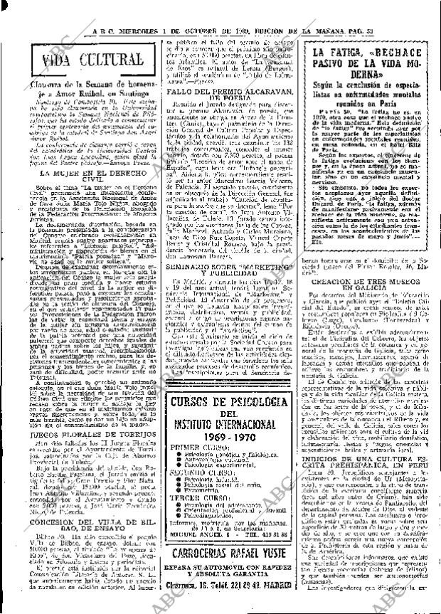 ABC MADRID 01-10-1969 página 53