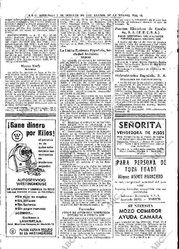 ABC MADRID 01-10-1969 página 64