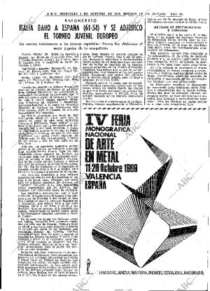 ABC MADRID 01-10-1969 página 69