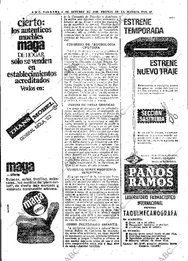 ABC MADRID 03-10-1969 página 58