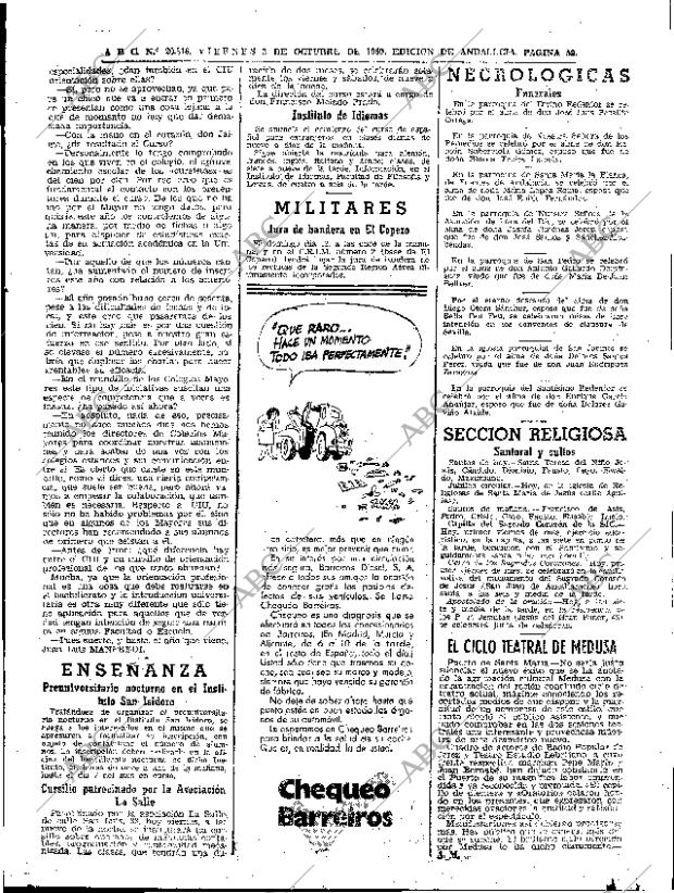 ABC SEVILLA 03-10-1969 página 59