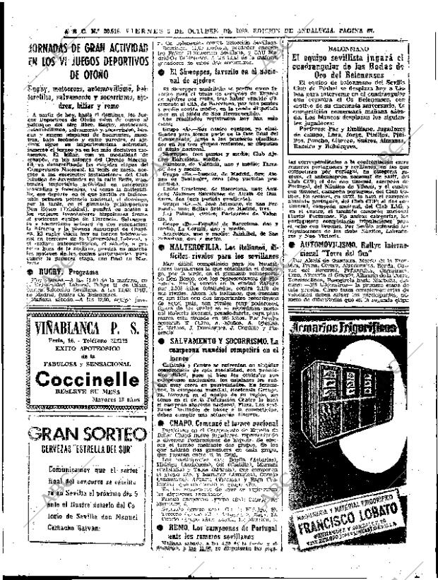 ABC SEVILLA 03-10-1969 página 67