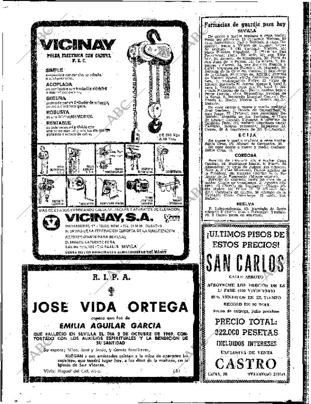 ABC SEVILLA 03-10-1969 página 76