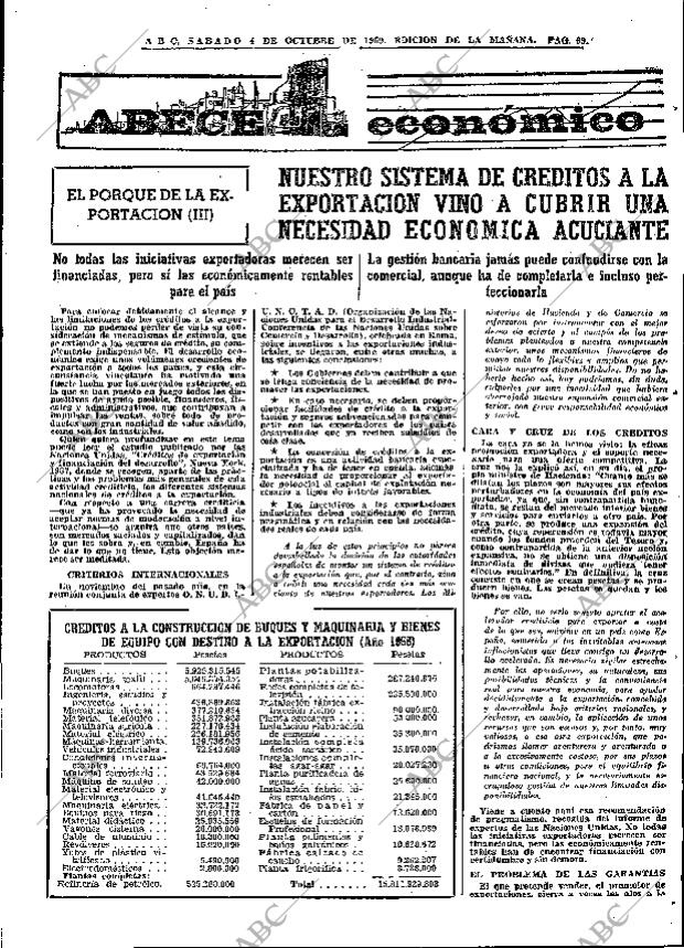 ABC MADRID 04-10-1969 página 69