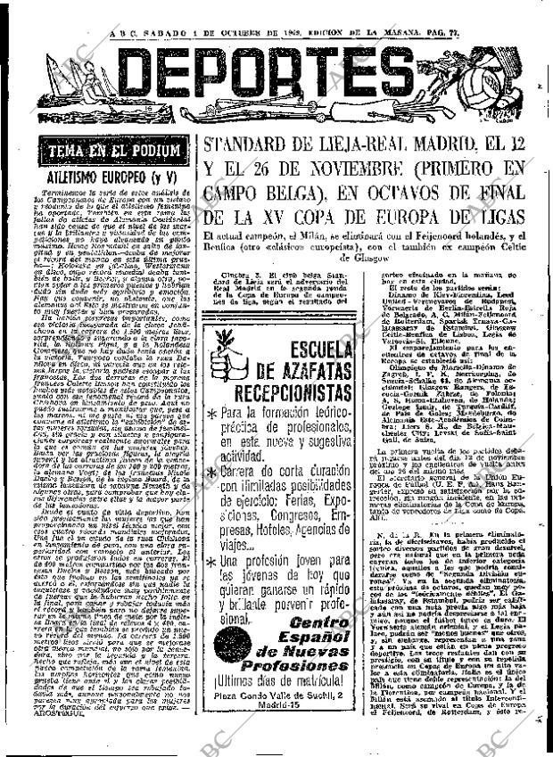 ABC MADRID 04-10-1969 página 77