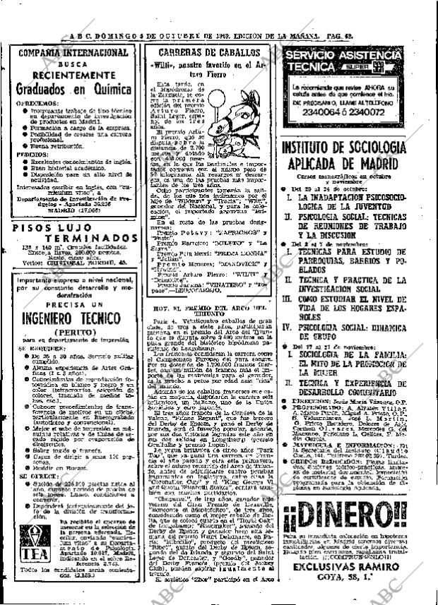 ABC MADRID 05-10-1969 página 68