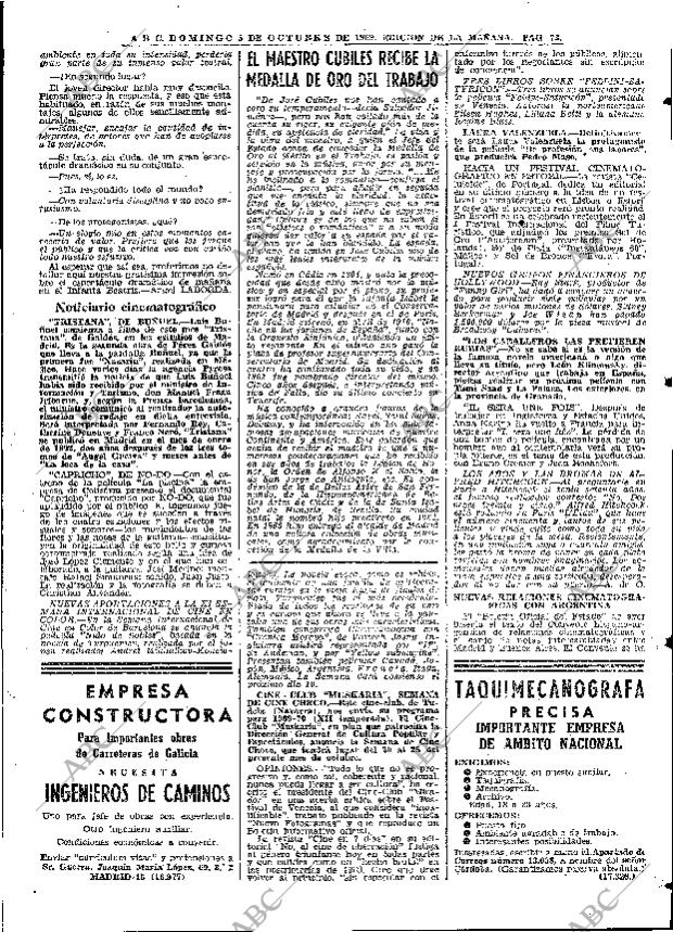 ABC MADRID 05-10-1969 página 73