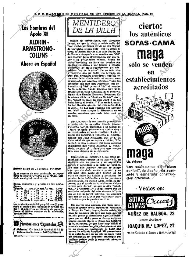 ABC MADRID 07-10-1969 página 50