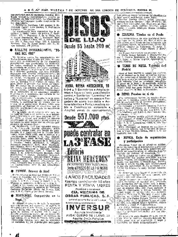 ABC SEVILLA 07-10-1969 página 62
