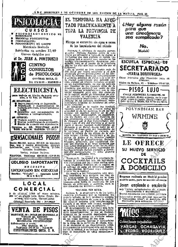 ABC MADRID 08-10-1969 página 38