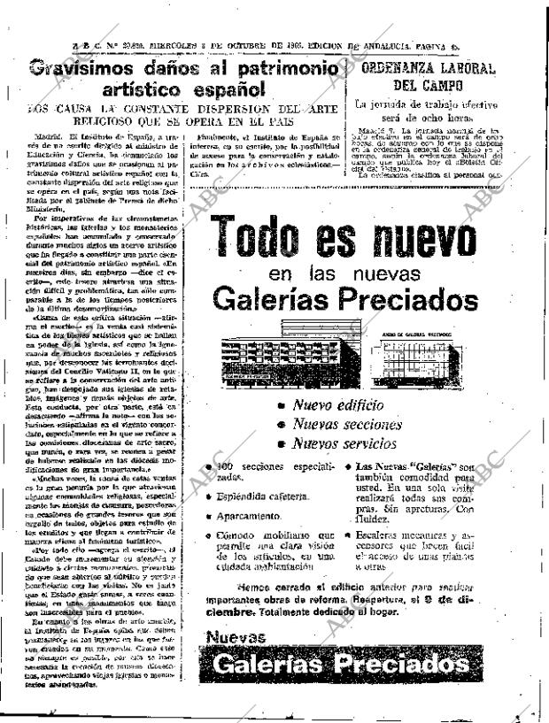 ABC SEVILLA 08-10-1969 página 45