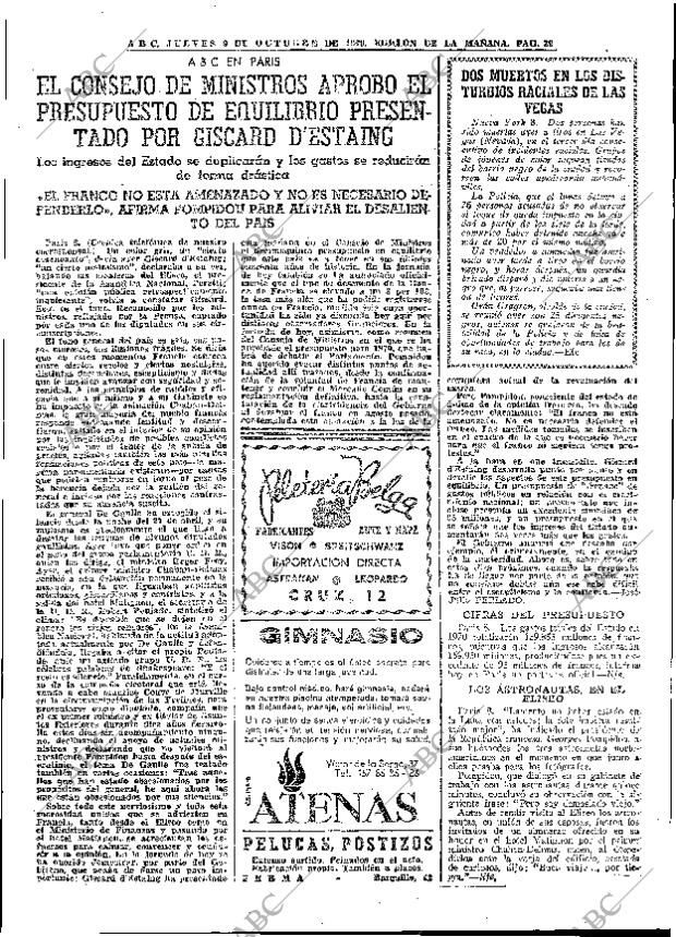 ABC MADRID 09-10-1969 página 29