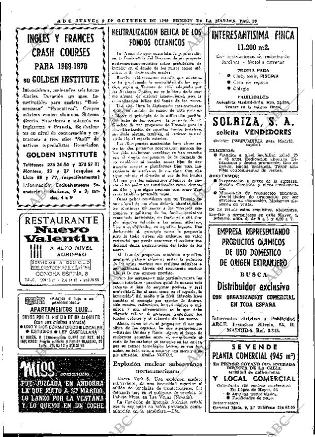 ABC MADRID 09-10-1969 página 30