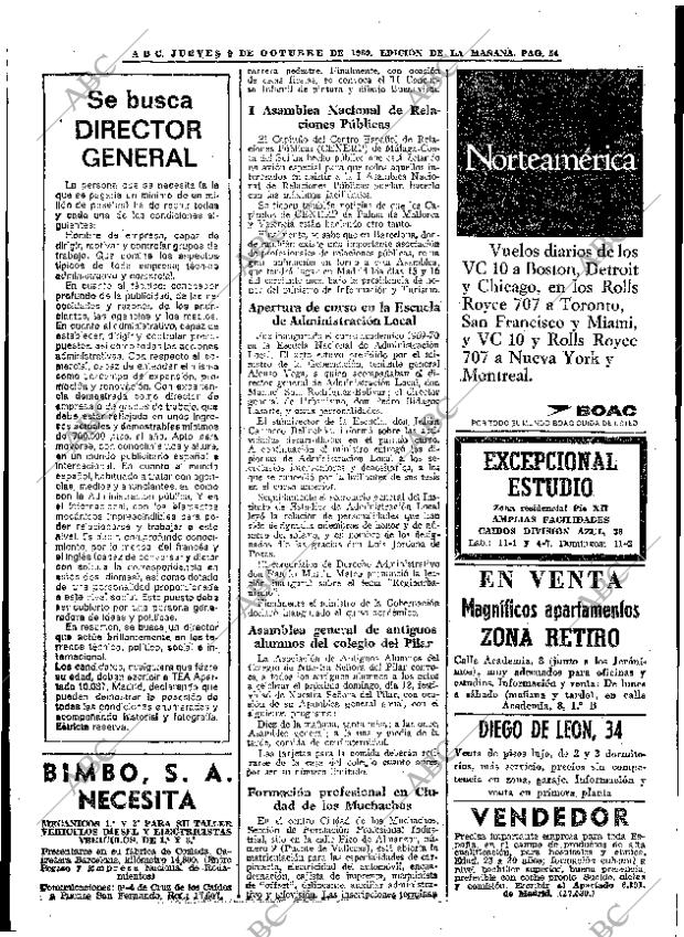 ABC MADRID 09-10-1969 página 54