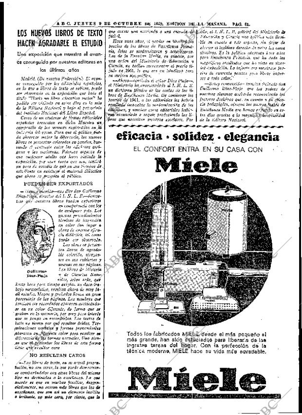 ABC MADRID 09-10-1969 página 61