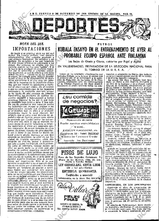 ABC MADRID 09-10-1969 página 73