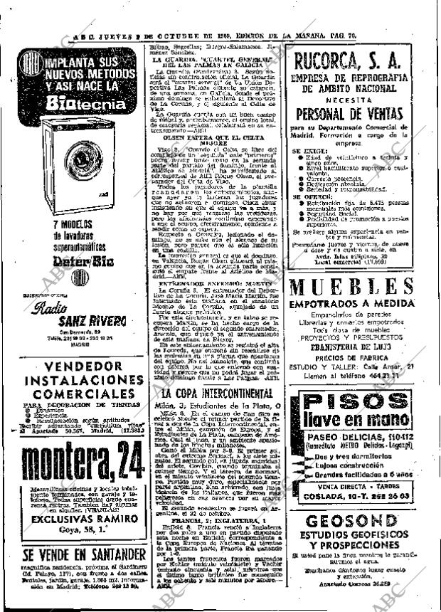 ABC MADRID 09-10-1969 página 76