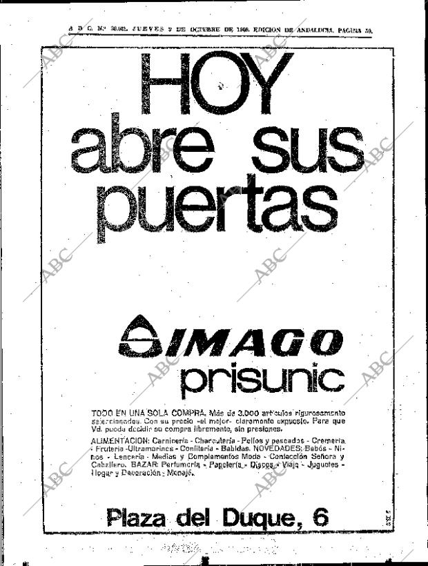 ABC SEVILLA 09-10-1969 página 50