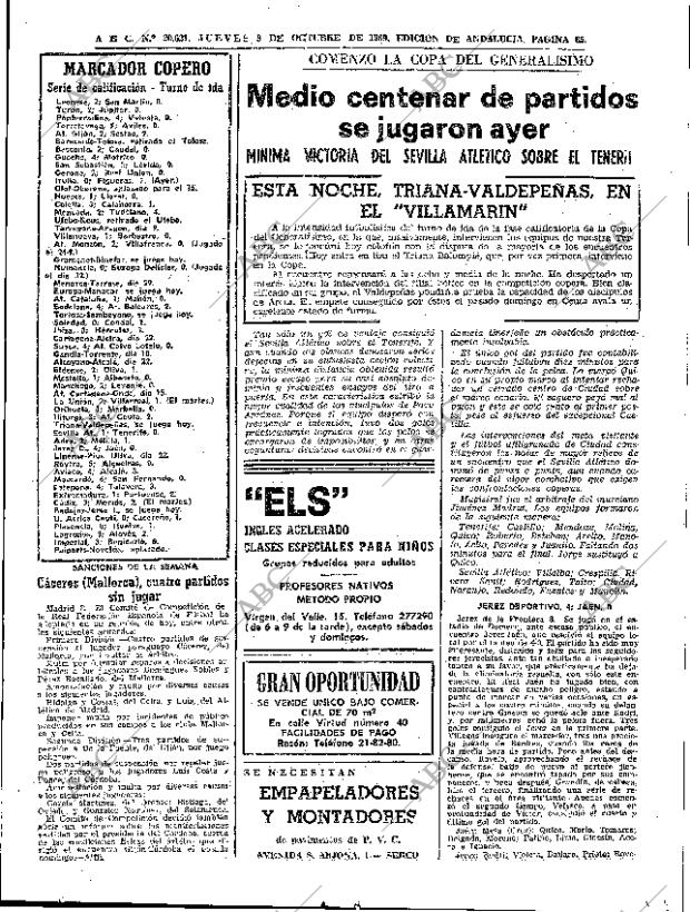 ABC SEVILLA 09-10-1969 página 65
